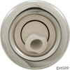 Jet Insert WW Poly Storm 3-3/8 In Roto Smooth SS/White at a different angle