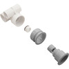 Jet Body Assembly Poly Storm Gunite a1-1/2"s w2"s Tee Gray Thd 229-1117