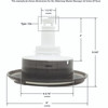 Jet Intl WW Master Massage Swirl 8"fd SS/Blk 212-1181S