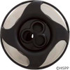 Jet Insert WW Mini Storm Swirl 3-1/4 In Massage SS-Blk at a different angle