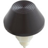 Air Button Tecmark Raised Cone 7/8"hs 2-3/4"fd Brown