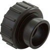 Half Union 2" with O-Ring 1-1/2" Slip Trimline 122257BLK