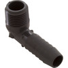Barb 90 Elbow Lasco 1/2"mpt x 1/2"b PVC 1413-005