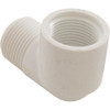 90 Elbow Lasco 3/4"mpt x 3/4"fpt PVC