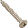 Screw 10 x 1-5/8" Pan Phillips SS 99-555-6120