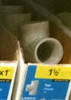 1 1/2" PVC tee connection for hot tub repair.
