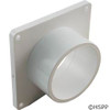 Flange Magic Plastics 2"Spg Gate Valve at a different angle