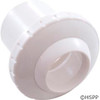 Eyeball Fitting WW Flush Mount 1-1/2"Insider 2-1/4 In White at a different angle again.
