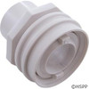 Eyeball Fitting WW Self Align 1-1/2"Insider 2-1/2 In White at a different angle again.