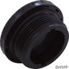 Eyeball Fitting WW 1-1/2"Mpt 2-3/8 In Slotted Black