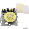 Timer Mechanism Intermatic T104 DPST 230V 24Hr Yellow Dial at a different angle