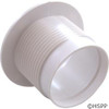 Wall Fitting WW Mini Jet 1-3/4"Hs For Tee Body White at a different angle