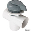 Diverter Valve Hydro-Air Balboa Hydroflow 2"S 3 Port Gray