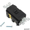 GFCI Leviton 20A SPST Deadfront Black