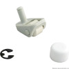 Swivel Wheel Kit Zodiac Ray-Vac/DM Cleaner Gunite White