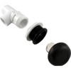 On/Off Valve Waterway 1"s x 1"s Single Port Black
