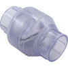 Check Valve Flo Control Swing 2" Slip Clear 1520C20