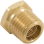 Reducer Bushing 1/4"mpt x 1/8"fpt Brass