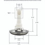 Jet Intl WW Cluster StormSwirl2-1/4"fdDirSS/Dk Gry Thd