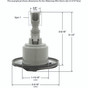Jet Intl WW Mini Storm Swirl 3-5/16"fd Dir BlkThd 229-8449SBK-1
