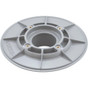 Wall Fitting 6" dia 2-3/8"hs 2"mpt-1-1/2"s Lt Gray