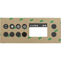 Overlay Gecko TSC-19 4 Button P1 P2 Lt