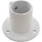 Deck Flange Perma Cast For Ladder 1-1/2" White/Aluminum