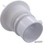 Wall Fitting Balboa GG Suction 3-5/8"Hs 2-1/2"Spg White