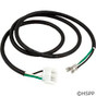 Blower Cord HydroQuip 16/3 X 48 White Amp-4 Male B/with G