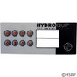 Overlay Hydro-Quip Ht2 8 Button Large Rec