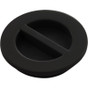 1.5In Npt Flat Plug Black