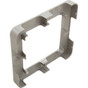 Trim Plate Plastic Gray