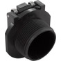Vac Lock 1 1/2"Mpt - Black