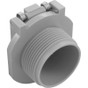 Vac Lock 1 1/2"Mpt - Gray