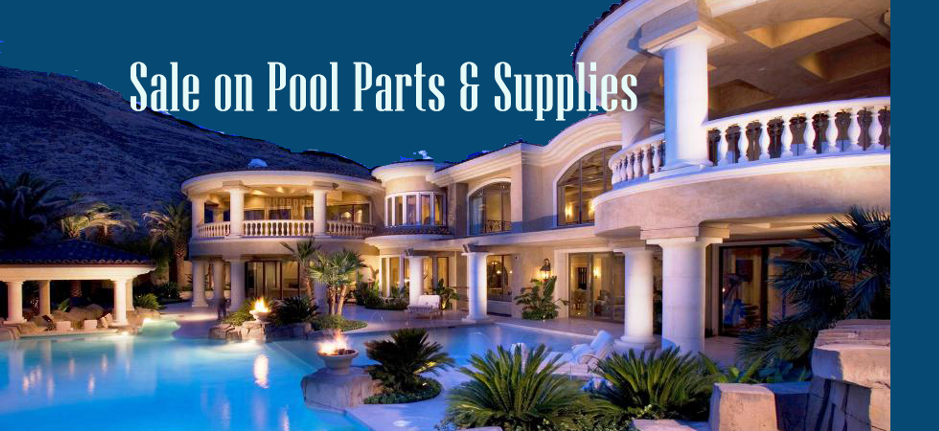 sale on pool parts