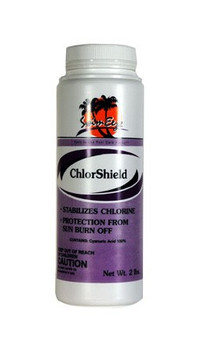 ChlorShield Swimeeze pool water balancer - chlorine stabilizer. ChlorShield Swimeeze pool water balancer - chlorine stabilizer.