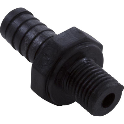 Drain Plug Adapter 1/4" Male Pipe Thread x 3/8" Barb