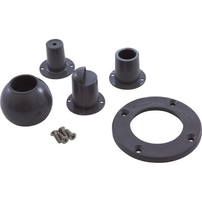 Eyeball Inlet Pentair 1-1/4" Gunite Gray