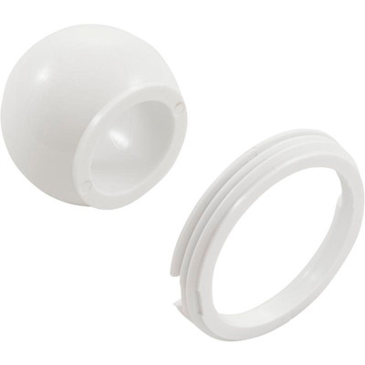 Eyeball BWG Hydro Jet w/ Retainer Ring White