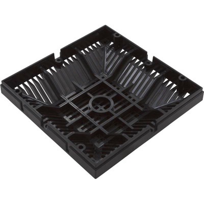 Main Drain Grate Waterway 9" x 9" Square VGB Black