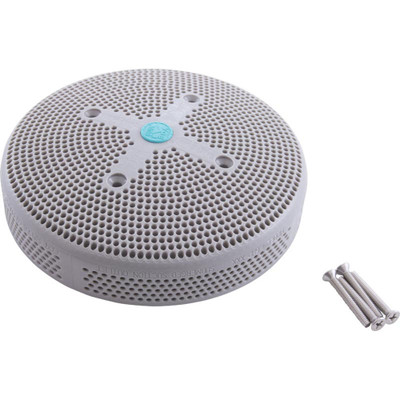 Suction Cover 6" 224gpm with Screws Light Gray