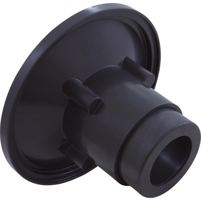 Wall Fitting 6" dia 2-3/8" Hole Size 2" Slip Dark Gray