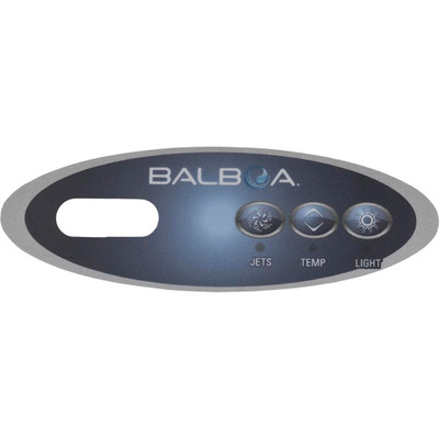 Overlay Balboa Water Group Duplex Mini Oval Jet/Light LCD