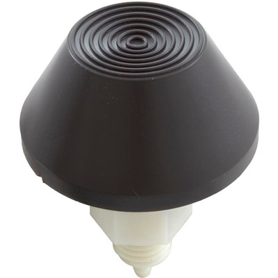 Air Button Tecmark Raised Cone 7/8"hs 2-3/4"fd Brown