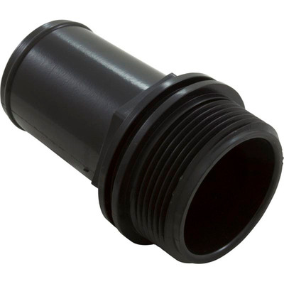 Hose Adapter WW 1-1/2"mpt x 1-1/2"hose Male Smooth Blk