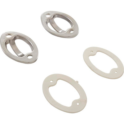 Rope Eye Perma Cast Wall Mount 3/4" Oval 2 Pack