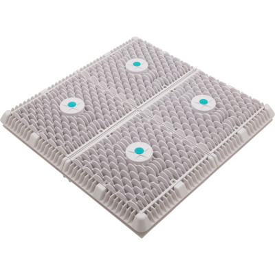 Wave Drain AquaStar 18" Square Mud Frame White WAV18WR101