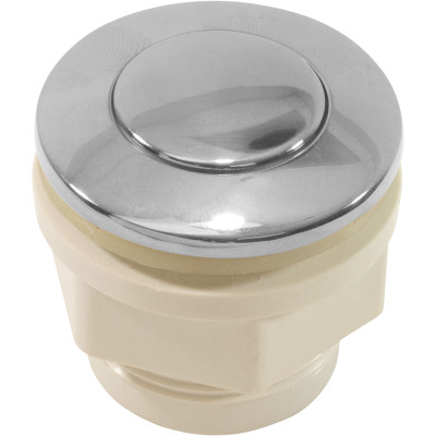 Air Button CMP Slim 1-3/8"hs 1-3/4"fd Polished Chrome 25083-002-000