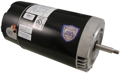 Motor US Motors 1.5hp 115v/230v 1-Spd 56Jfr C-Face Thd ASB129