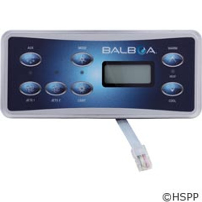 Topside Balboa Vl701S 7 Button Aux Temp Lt P1 P2 Mode